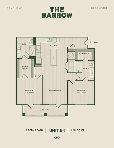 Floor plan B4