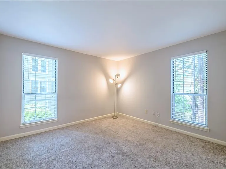 Bed room with spacious closet