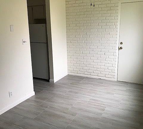 Dining room and entry to kitchen.