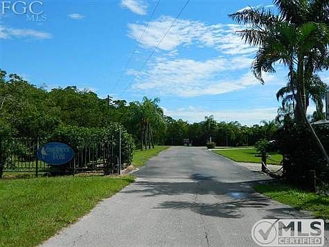 Entrance to community.
