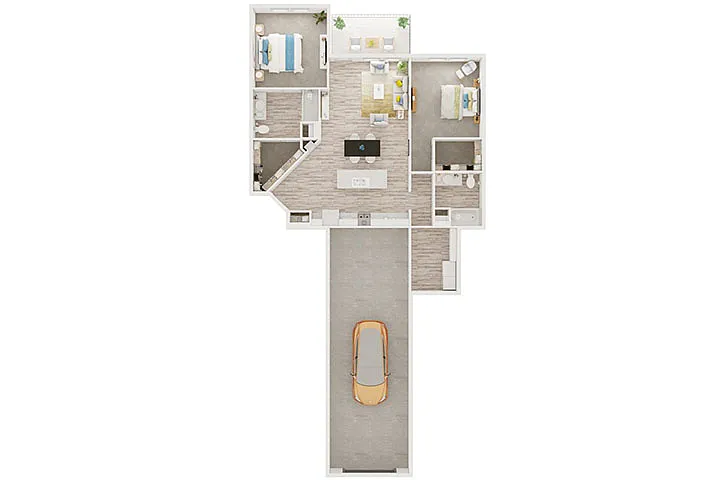 Floor plan B2
