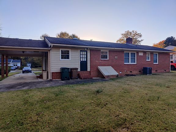 Rear Exterior - One car carport