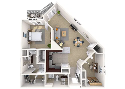 Floor plan Atlantic