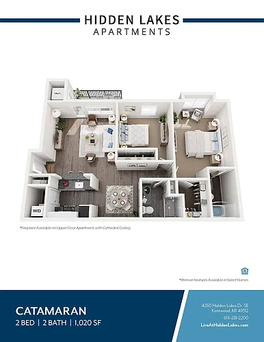 Floor plan The Catamaran
