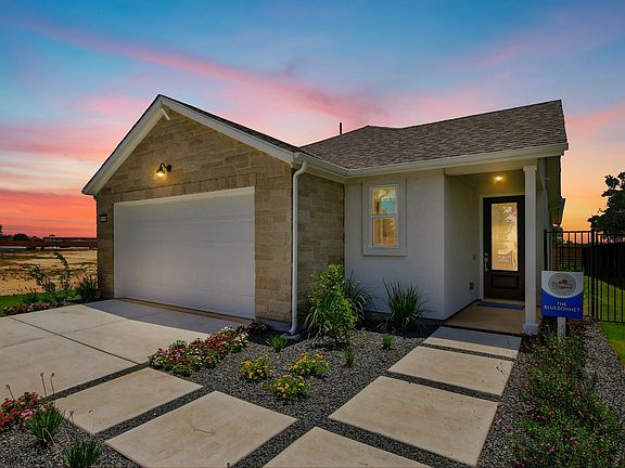 Enclave Plan 1 Exterior Front Sunset