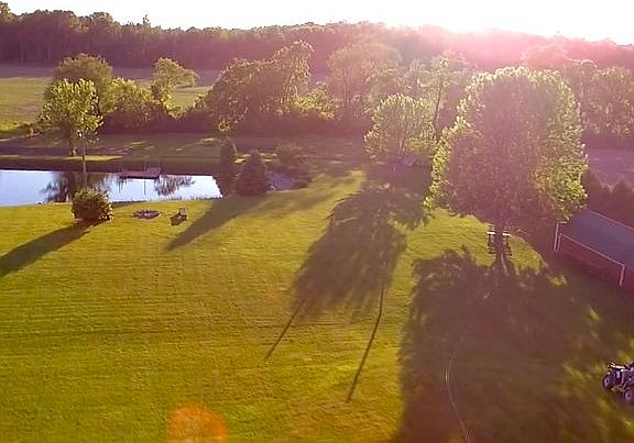 Aerial Backyard View