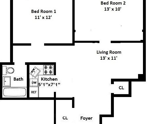 2nd image of 333 E 46th St #16-2