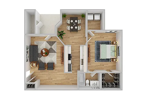 Floor plan A4 | Renovated