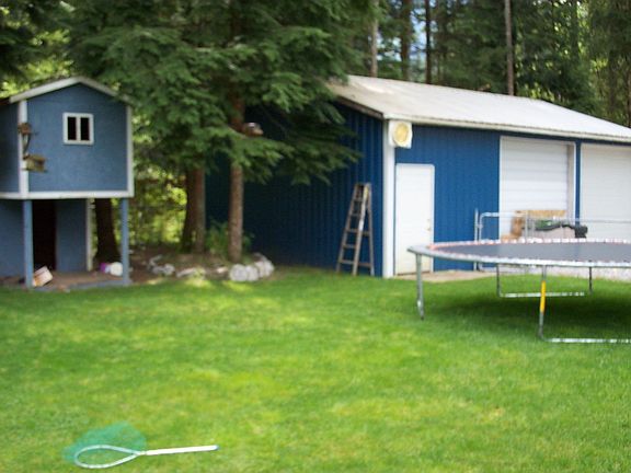 Back yard/ 24x30 shop