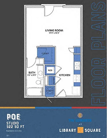 Floor plan Poe