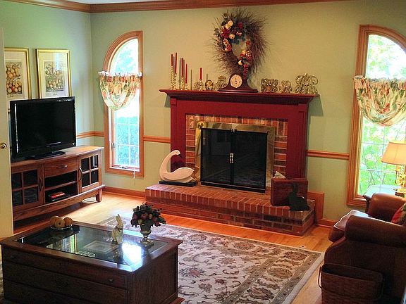 Wood Burning Fireplace