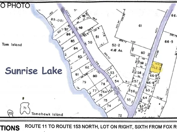 Lot 62 Rt 153 #62, Middleton, NH 03887