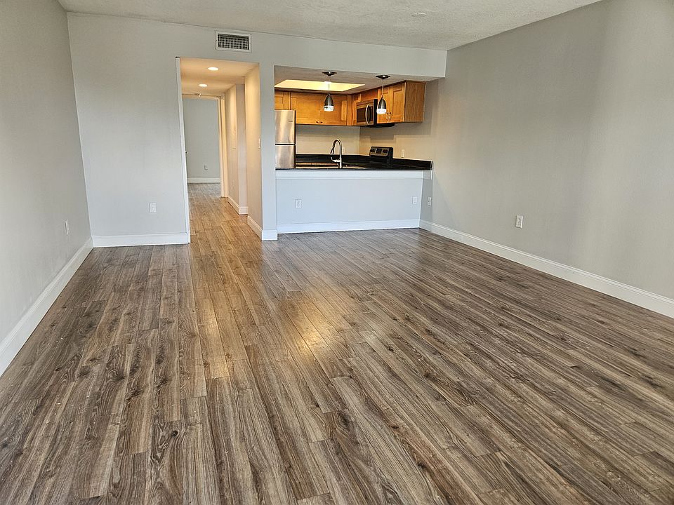 View of the living room as you walk in the front door.