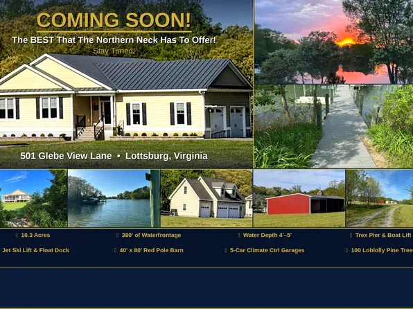 501 Glebe View Ln, Lottsburg, VA 22511