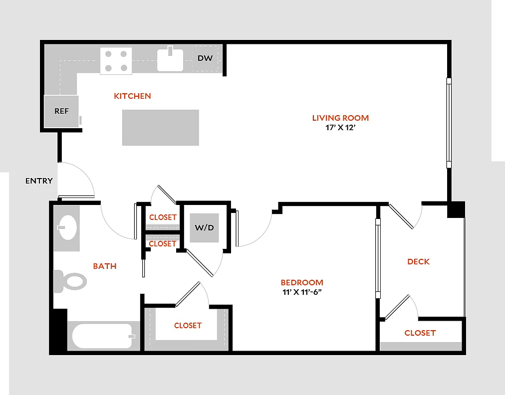 Floor plan Plan 1G
