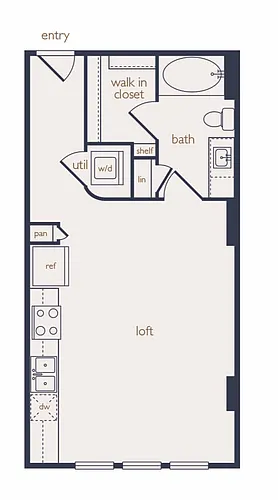 Floor plan E1.A