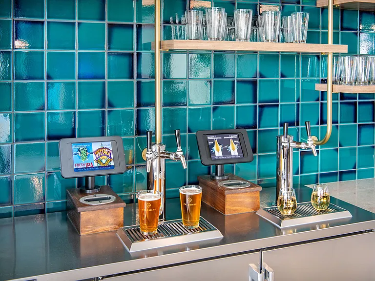 Complimentary Beer & Wine on Tap