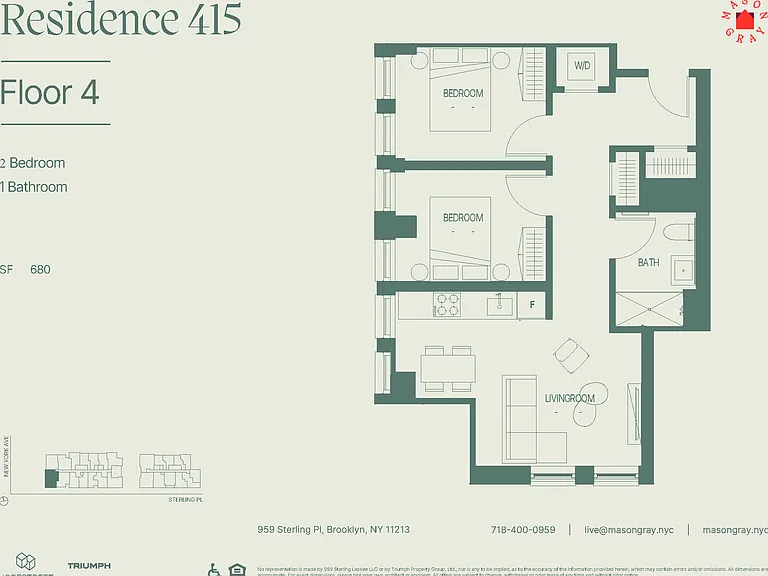 955 Sterling Pl #415 — Photo 2