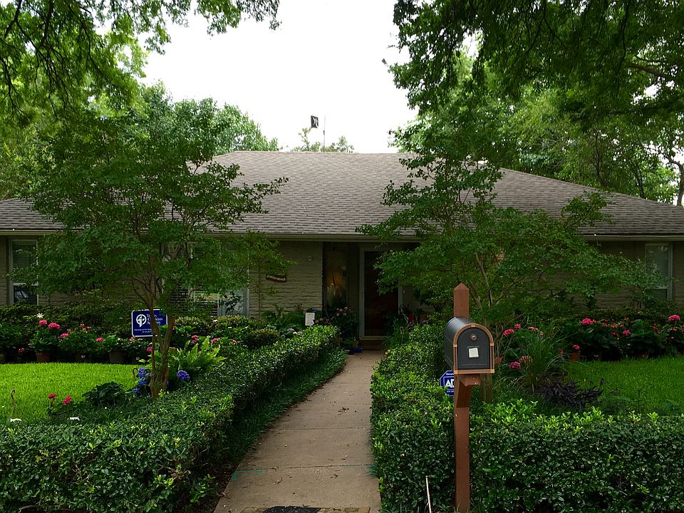 Front of house. 