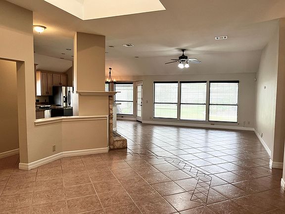 dining room overlooking living room