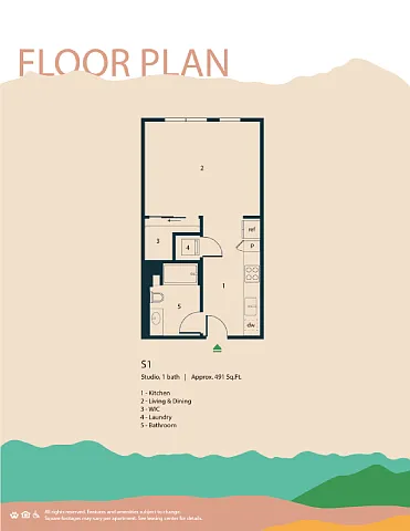 Floor plan S1