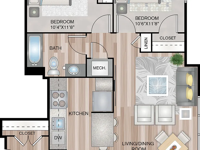 854 Square Feet 854 Square Feet