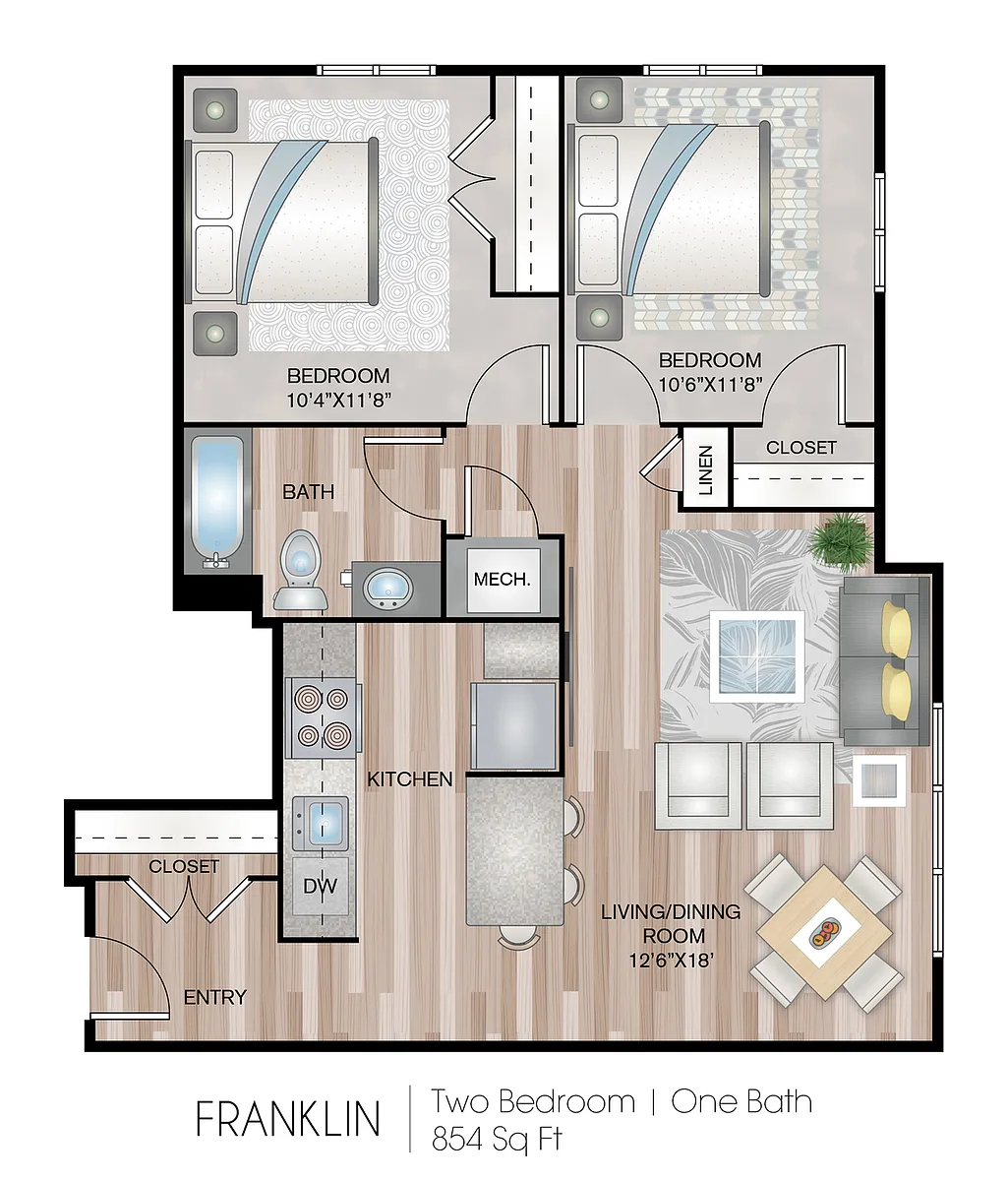 Floor plan Franklin