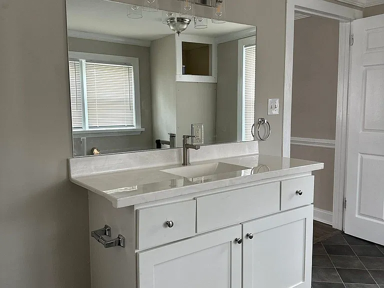 Bathroom 2 / New Vanity, Mirror & Light