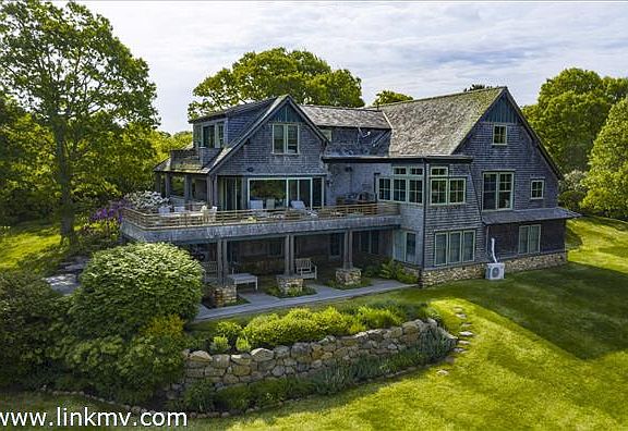 An impressive home on Martha's Vineyard North shore