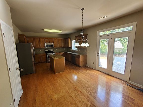 Kitchen, eating area