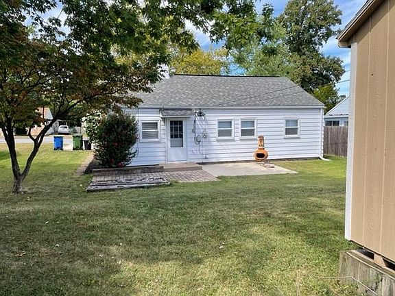 back yard with patio