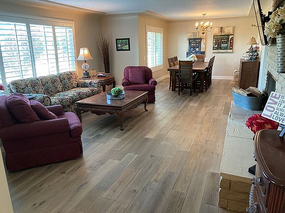 Hardwood Floored Living Room