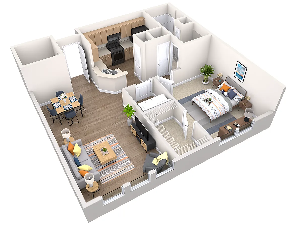 Floor plan Cortona