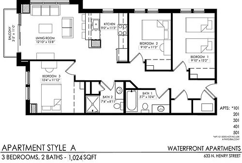 Floor plan A