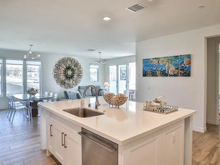 Bright and airy living area