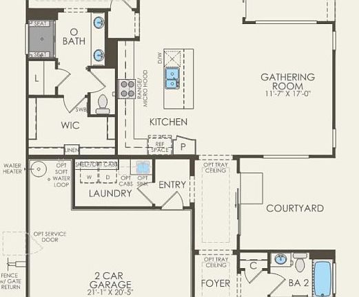 First Floor 2 br 2 ba