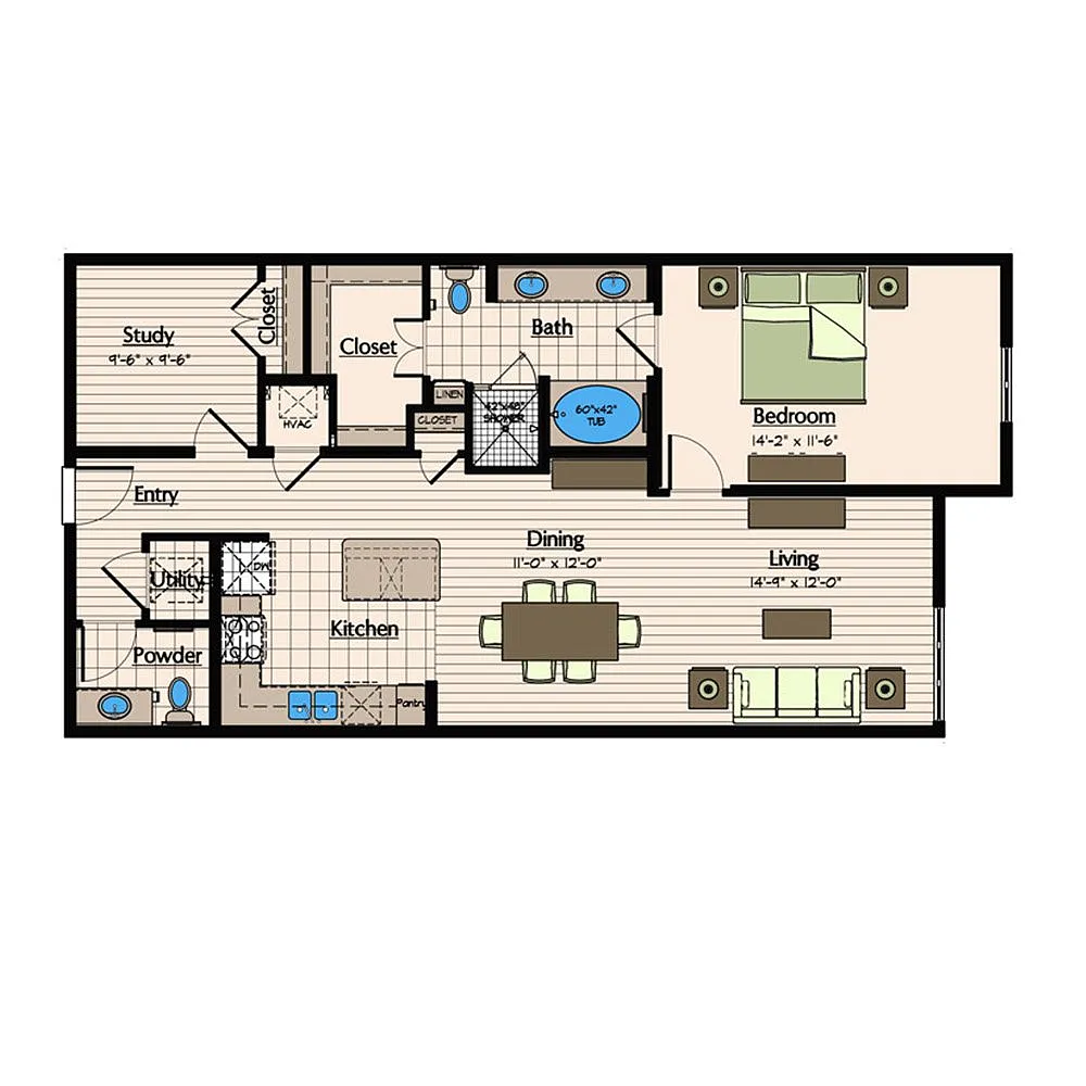 Floor plan Savannah