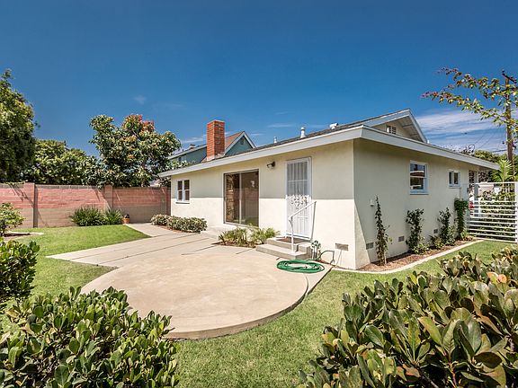 Rear of house with patio