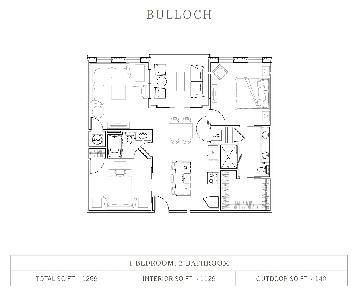 Floor plan Bulloch A