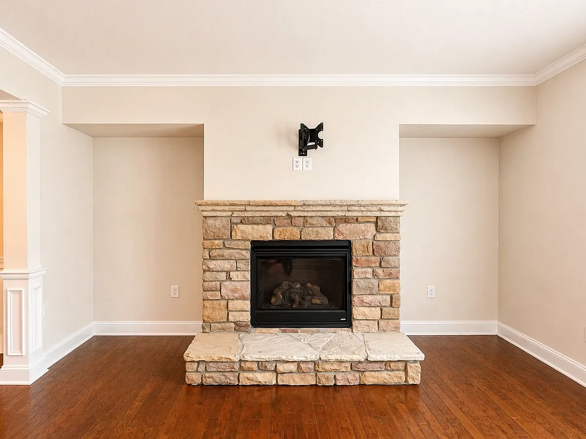 Fireplace in Living Room - 537 Fumagalli Dr