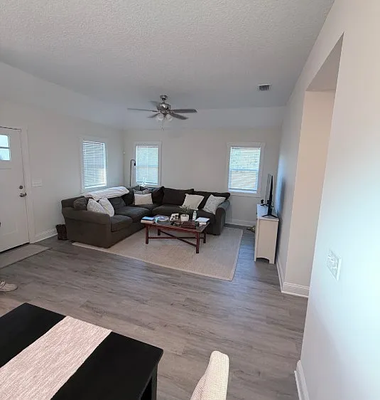 LIVING ROOM RENDERING (taken from another home with same color scheme)