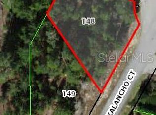 3 KALANCHOE COURT LOT 148, HOMOSASSA, FL 34446