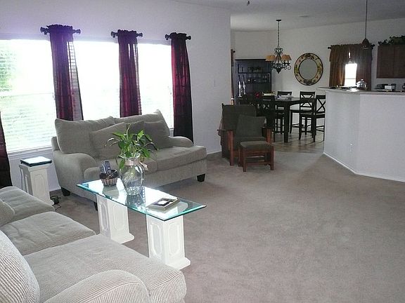 Main living open to kitchen & 2nd dining; High ceiling