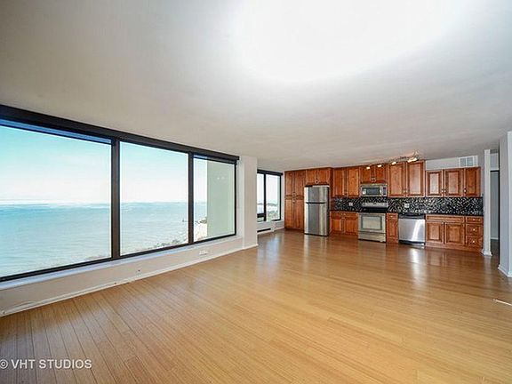 open living room and updated kitchen with amazing views!
