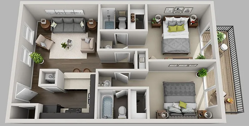 Floor plan TDR 774