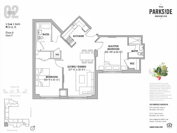 2nd image of 123 Parkside Ave #8T
