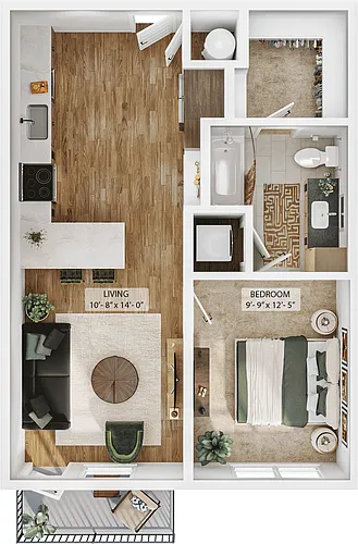 Floor plan A1