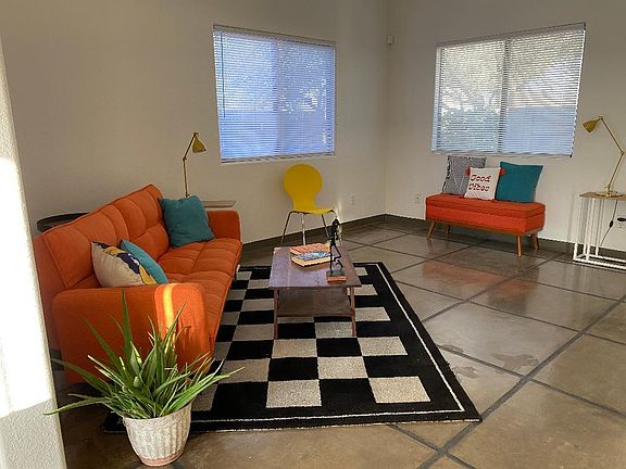 Large windows provide loads of natural light.
