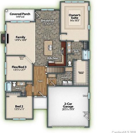2nd image of 1109 Curling Creek Dr #8