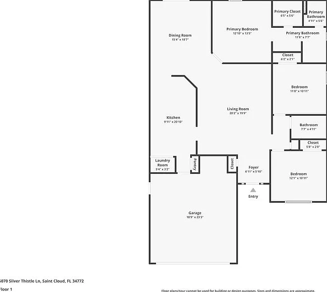 3 bed, 2.0 bath, 1632 sqft, $2,065 — Photo 2